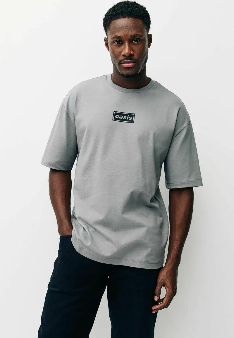 GRAPHIC BAND - Printtipaita - grey