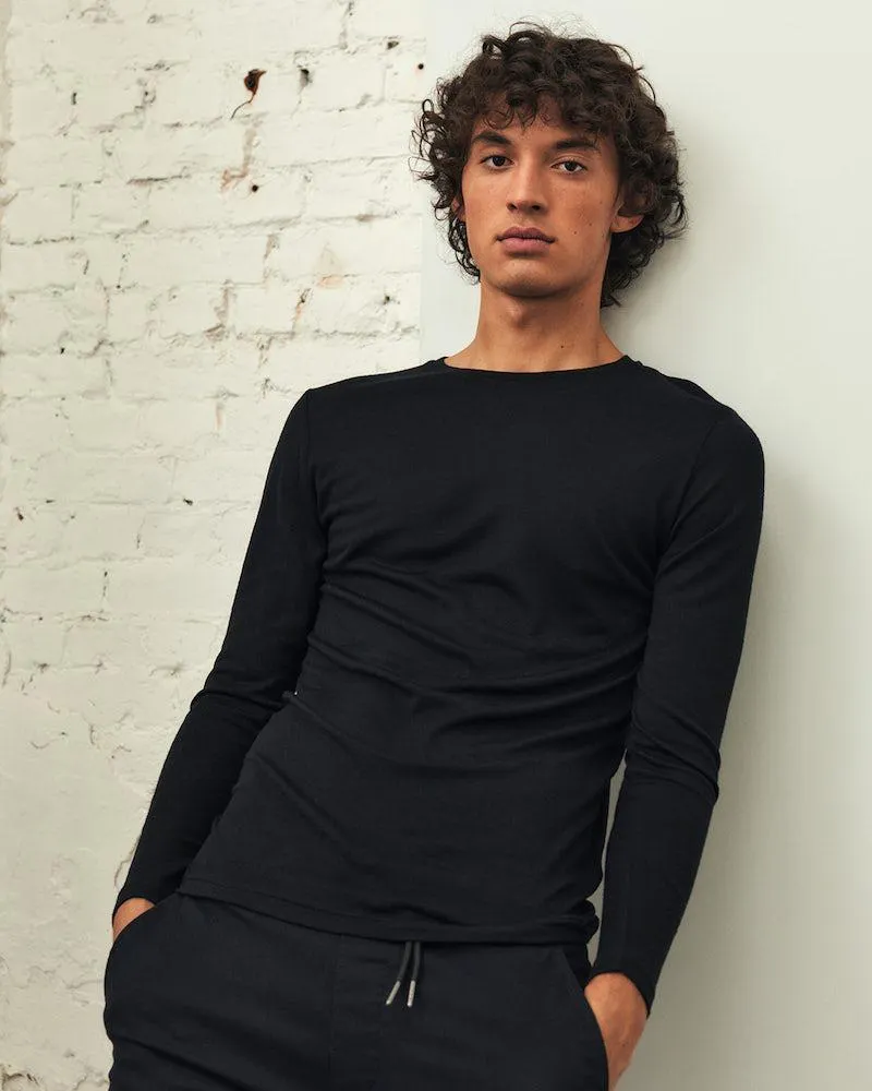 Pitkähihainen villapaita merinovillaa