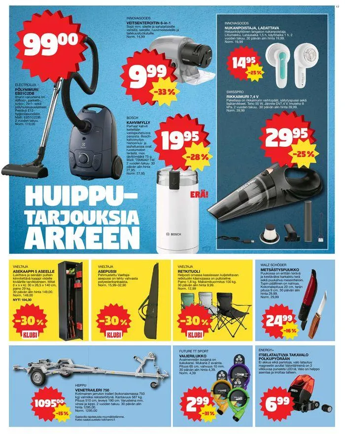 Tarjoussanomat voimassa alkaen 12. elokuuta - 26. elokuuta 2024 - Tarjouslehti sivu 17