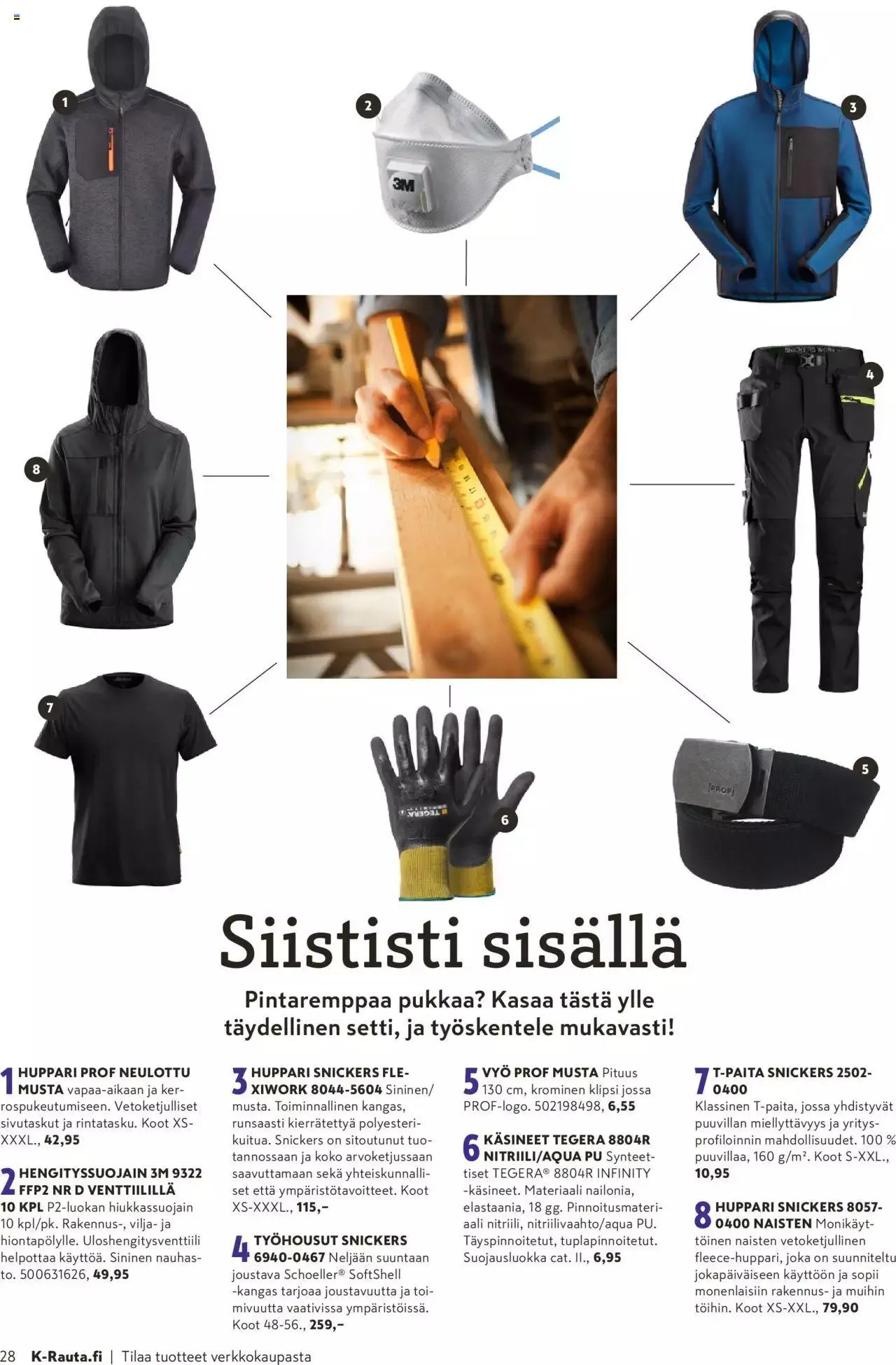 K-Rauta tarjoukset - Pakissa voimassa alkaen 1. elokuuta - 30. syyskuuta 2023 - Tarjouslehti sivu 28