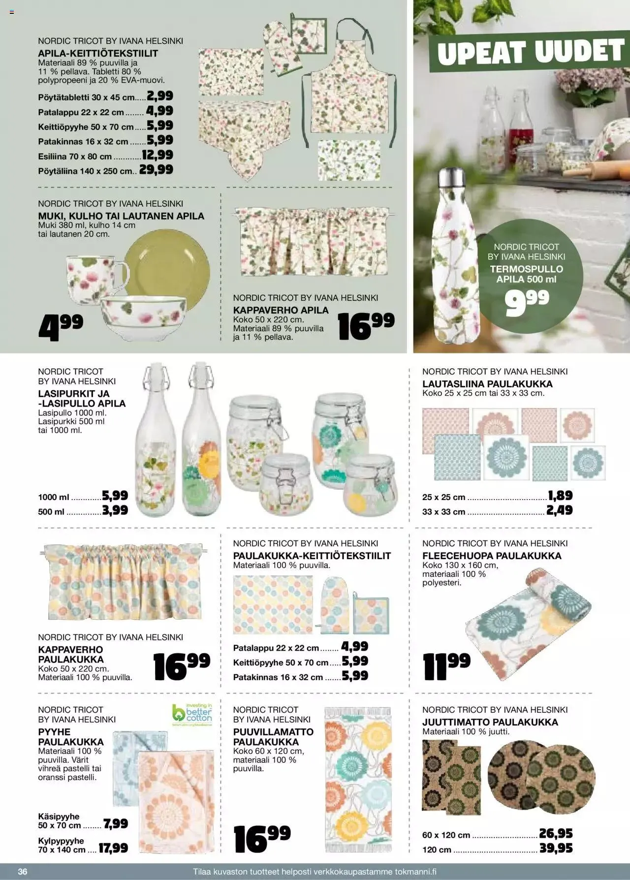 Tokmanni - Kesä 2024 voimassa alkaen 1. huhtikuuta - 31. joulukuuta 2024 - Tarjouslehti sivu 36