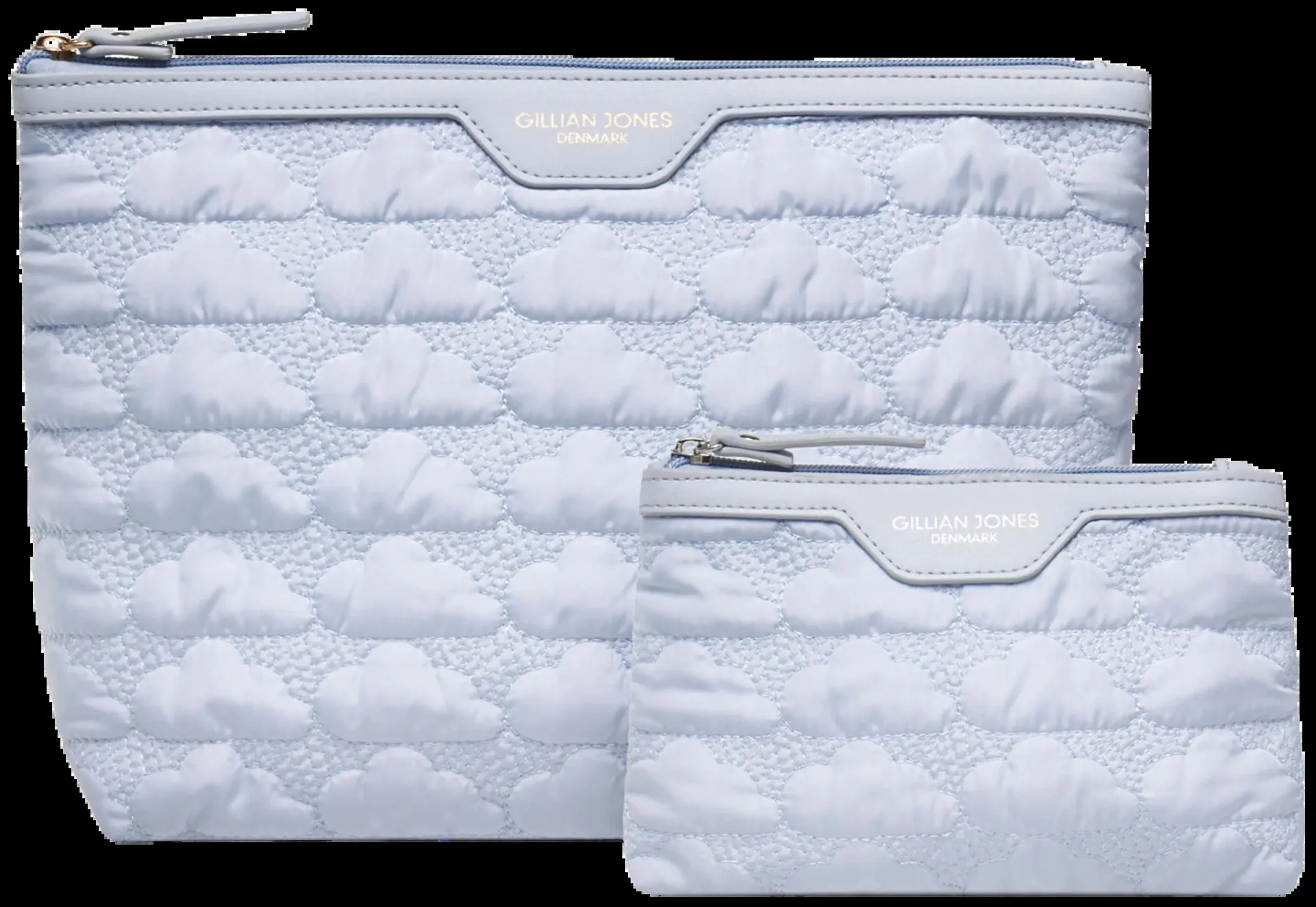 Gillian Jones kosmetiikkalaukkusetti, vaaleansininen