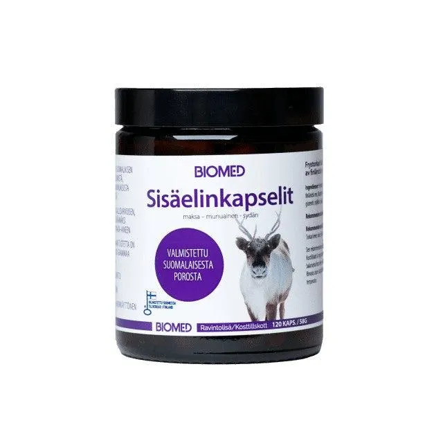Sisäelinkapselit, 120 kpl
