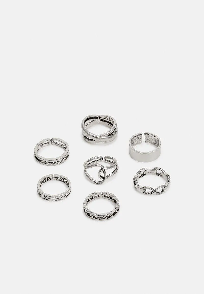 ONSCARTER RING 7 PACK - Sormus