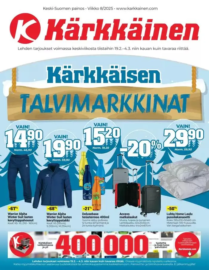 Ajankohtaiset erikoiskampanjat - 1