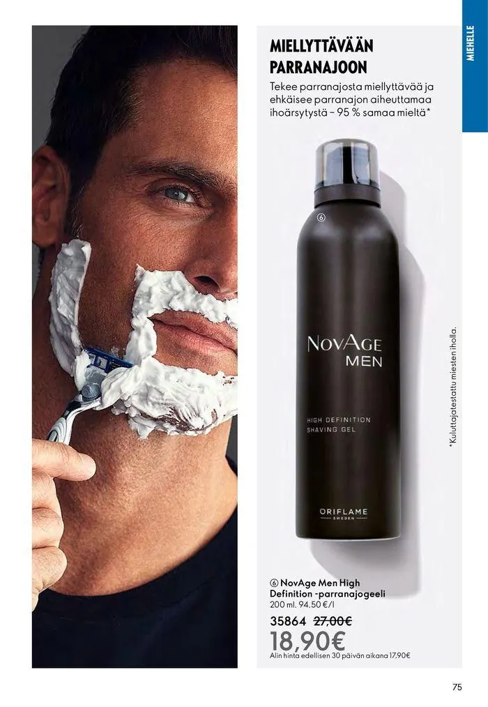 Oriflame tarjoukset voimassa alkaen 22. elokuuta - 5. syyskuuta 2024 - Tarjouslehti sivu 75