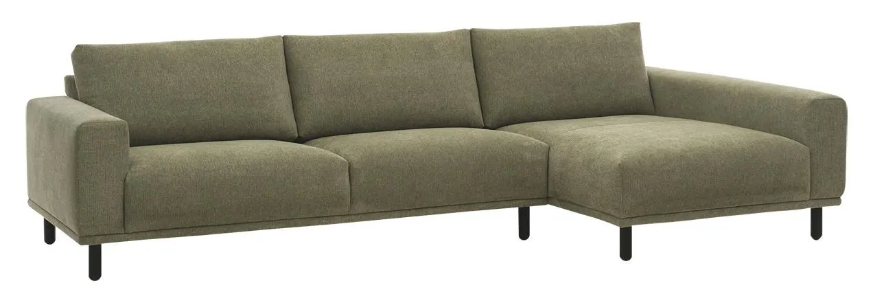 Neiser SANDERS-divaanisohva Mito-kangas, Vihreä, oikeakätinen