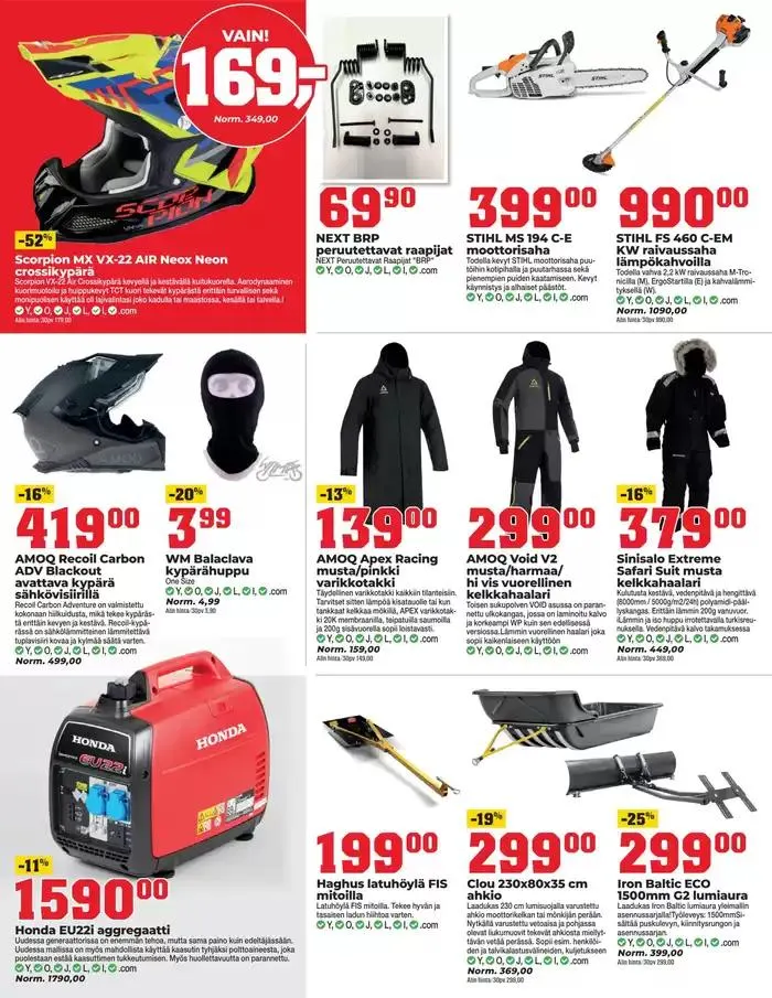 Eksklusiivisia diilejä ja löytöjä voimassa alkaen 22. tammikuuta - 5. helmikuuta 2025 - Tarjouslehti sivu 16