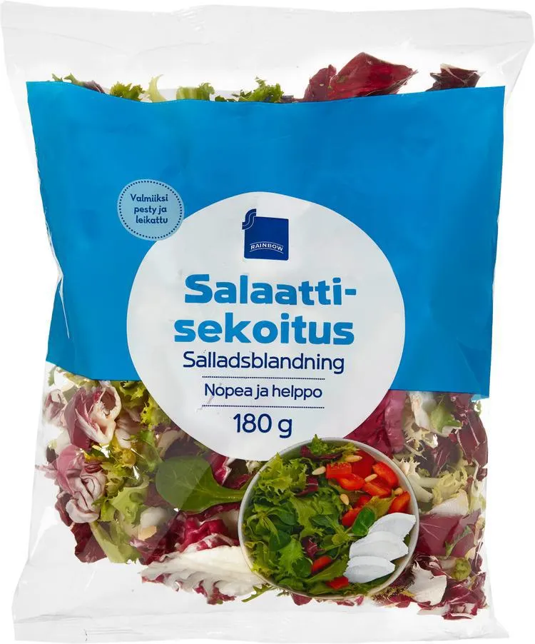 Rainbow 180g salaattisekoitus