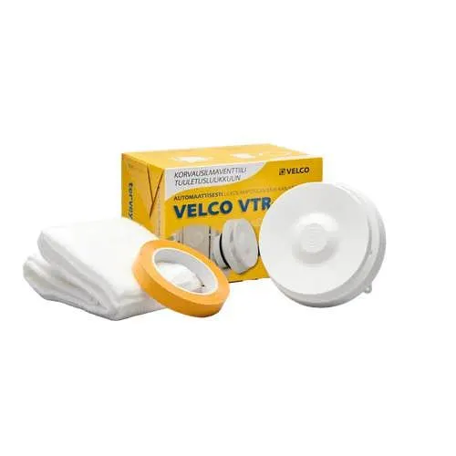 Velco korvausilmaventtiili VTR-100 valkoinen