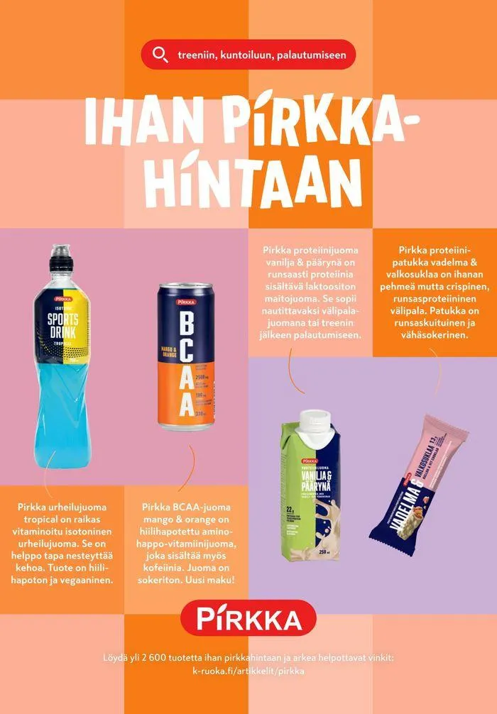 K-Ruoka 9/2024 voimassa alkaen 19. syyskuuta - 3. lokakuuta 2024 - Tarjouslehti sivu 58