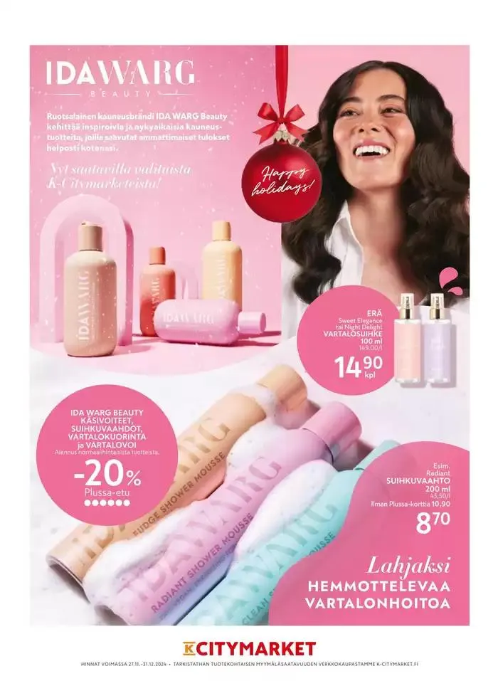 Pirkka 12/2024 voimassa alkaen 27. marraskuuta - 11. joulukuuta 2024 - Tarjouslehti sivu 7