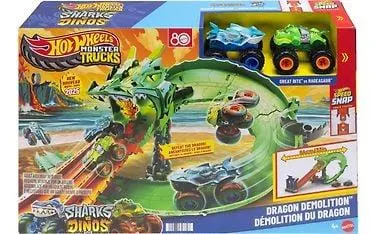 Hot Wheels Monster Trucks Dragon Destruction Autorata