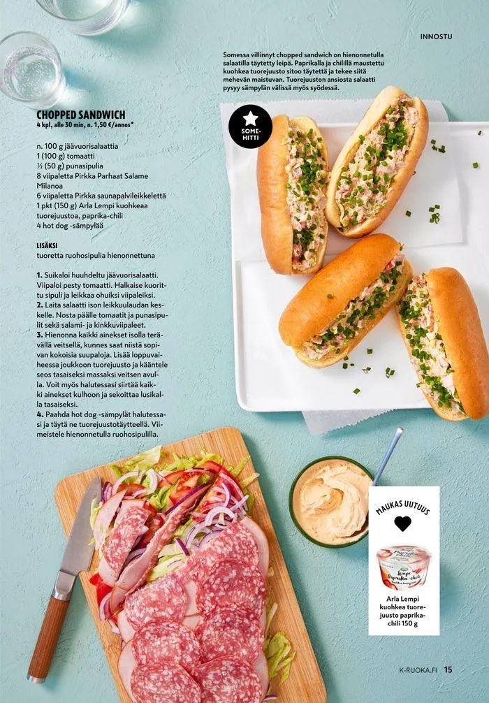 K-Ruoka 9/2024 voimassa alkaen 19. syyskuuta - 3. lokakuuta 2024 - Tarjouslehti sivu 6