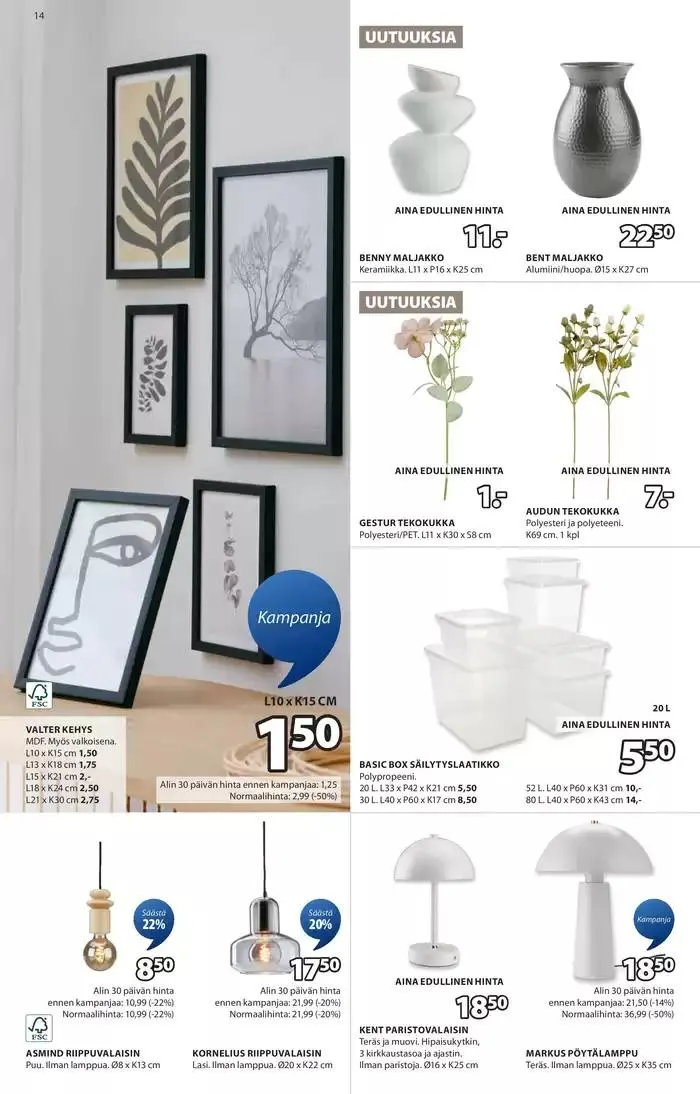 Viikon tarjoukset voimassa alkaen 13. maaliskuuta - 27. maaliskuuta 2025 - Tarjouslehti sivu 15