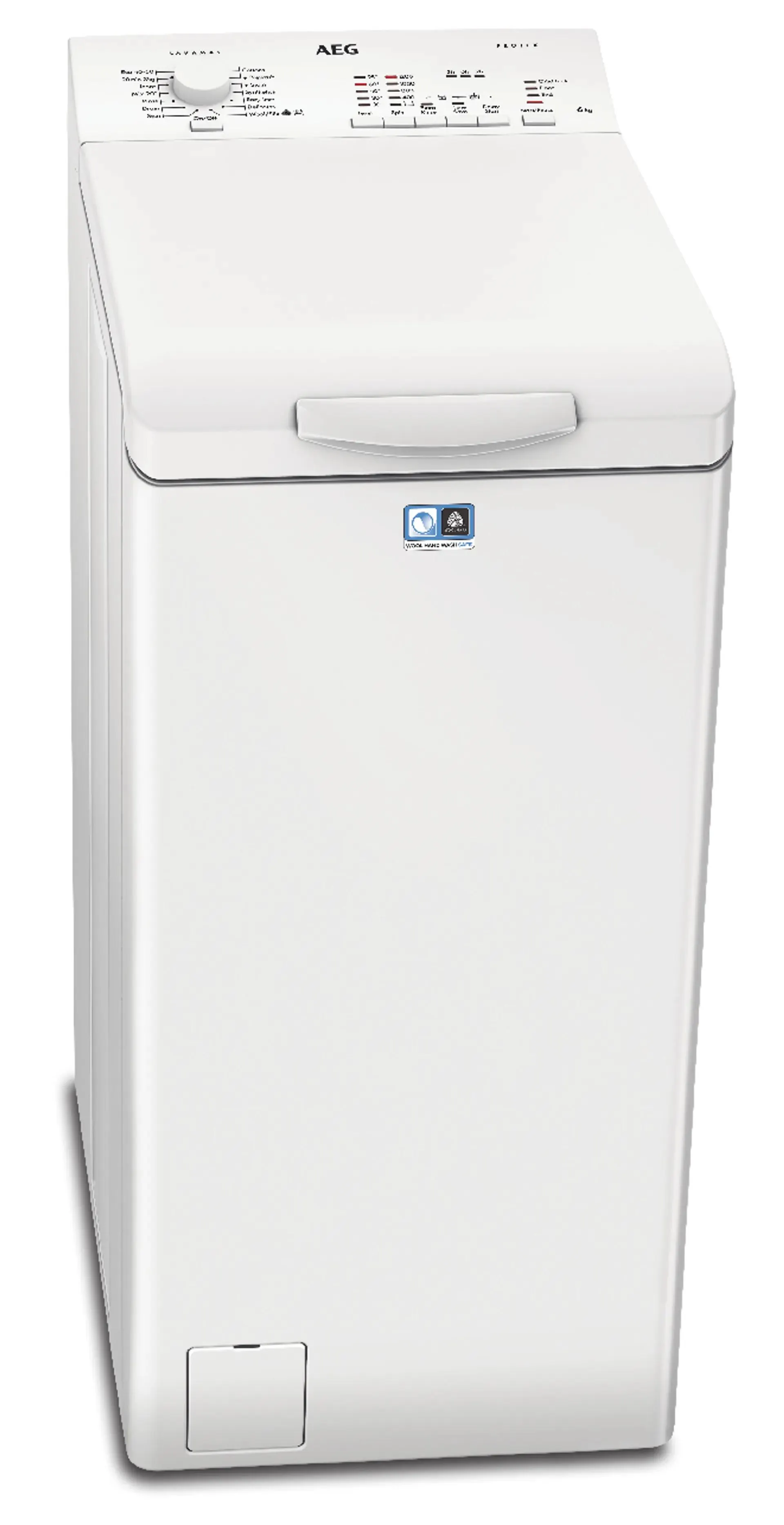 AEG päältä täytettävä pyykinpesukone L6TPO621N5 6kg valkoinen