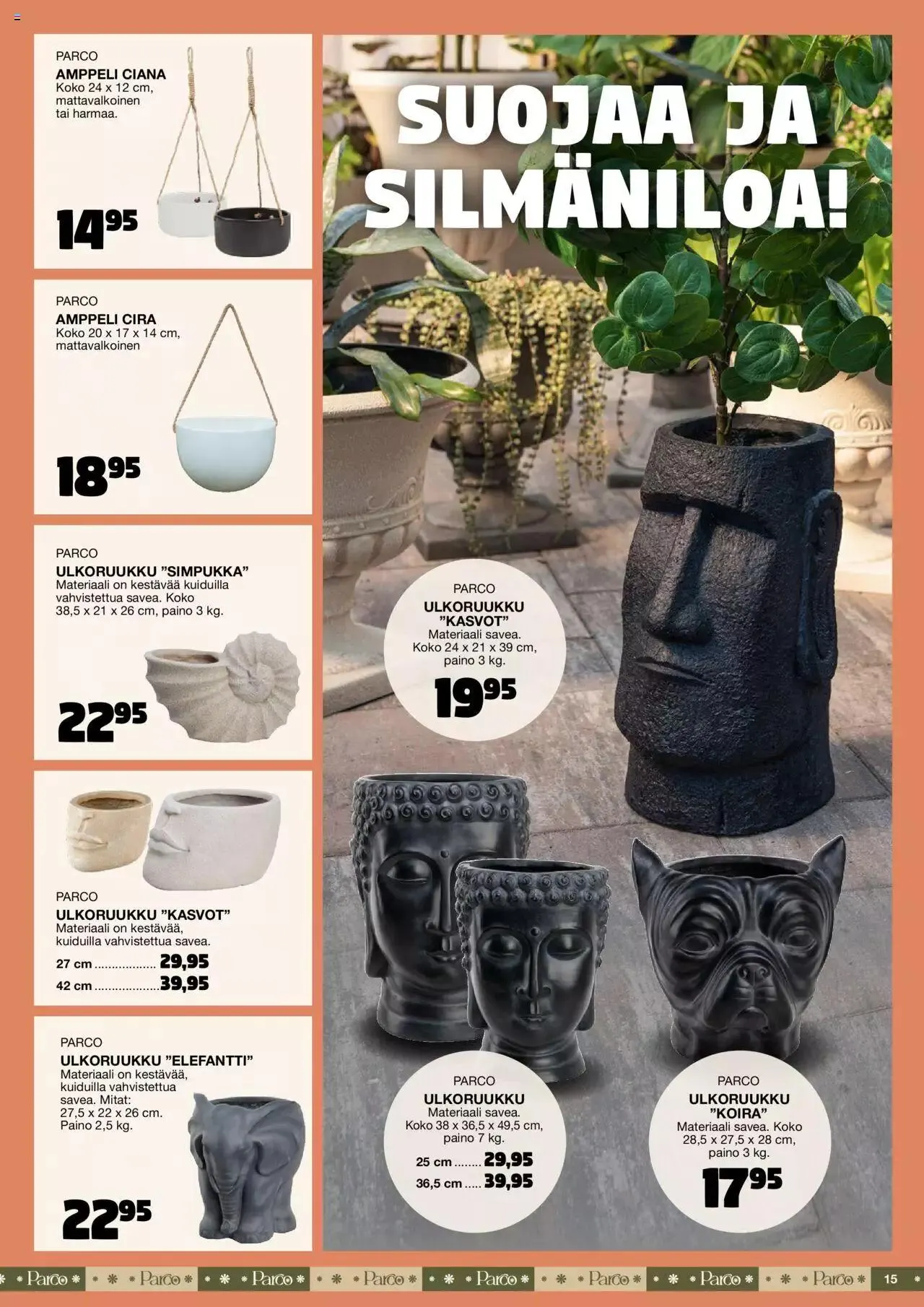 Tokmanni - Kesä 2023 voimassa alkaen 17. huhtikuuta - 31. joulukuuta 2023 - Tarjouslehti sivu 15