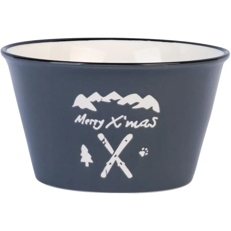Kulho Kotikulta 460 ml Xmas harmaa