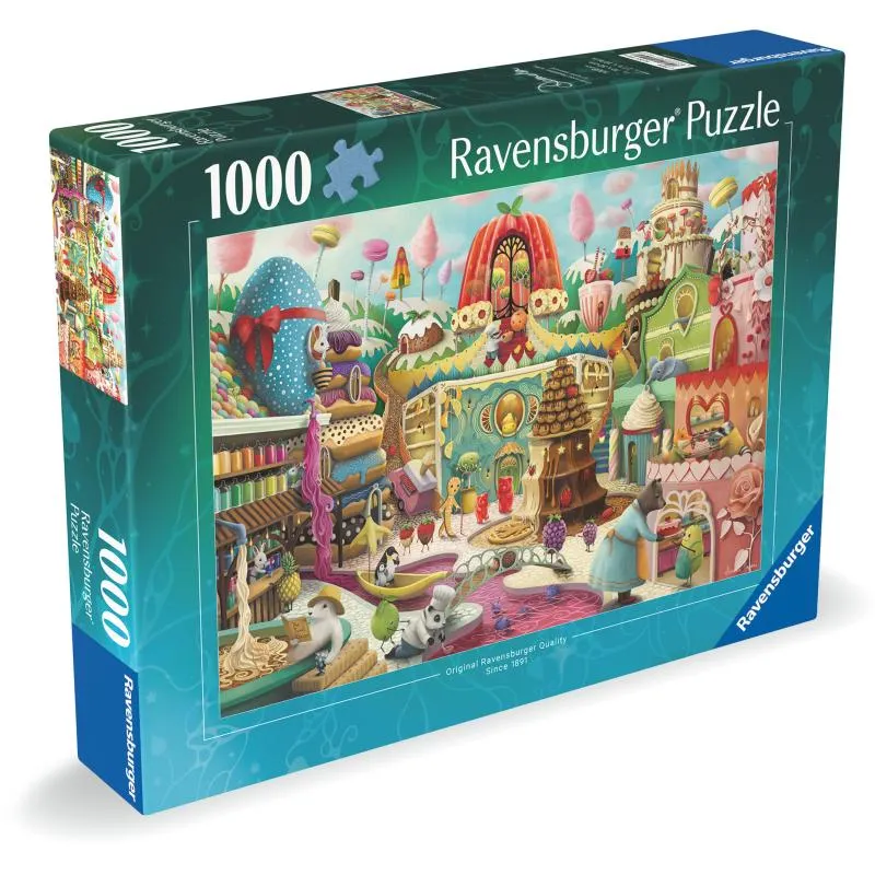 Palapeli Ravensburger 1000 palaa Sweet Street