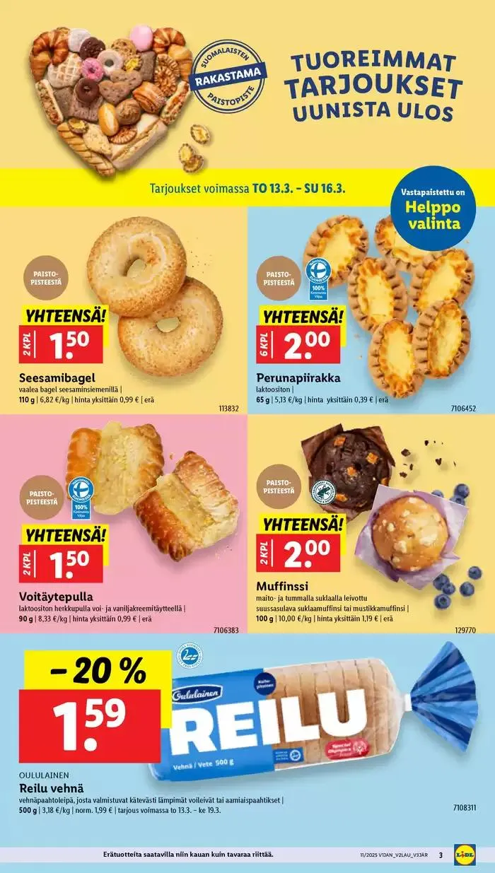 Lidl tarjoukset voimassa alkaen 10. maaliskuuta - 19. maaliskuuta 2025 - Tarjouslehti sivu 5