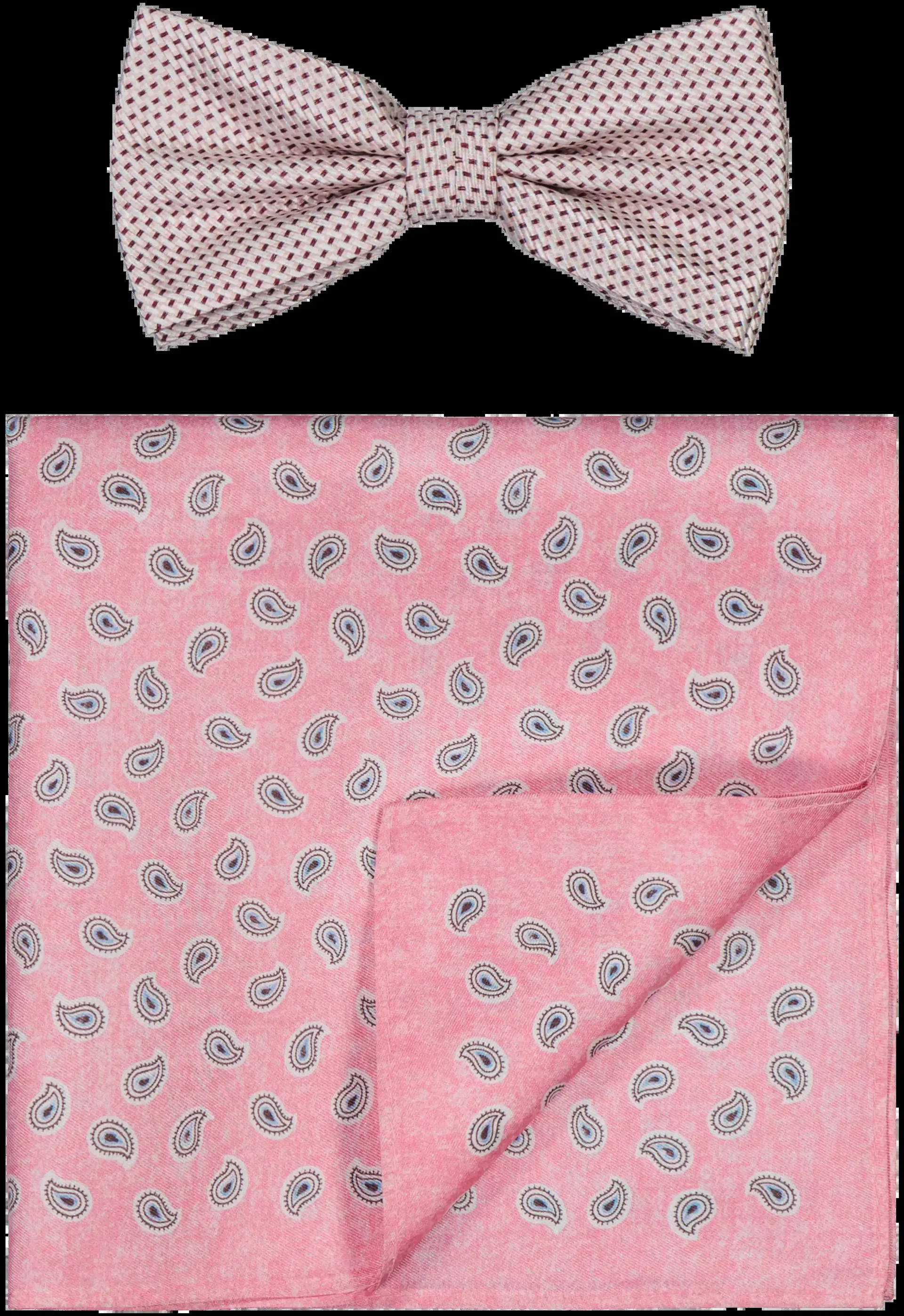 Amanda Christensen rusetti ja taskuliina lahjapakkauksessa