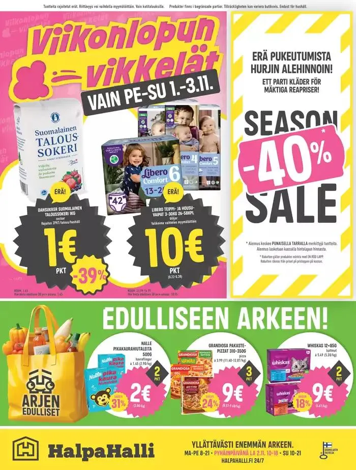 HalpaHalli tarjoukset voimassa alkaen 29. lokakuuta - 12. marraskuuta 2024 - Tarjouslehti sivu 12