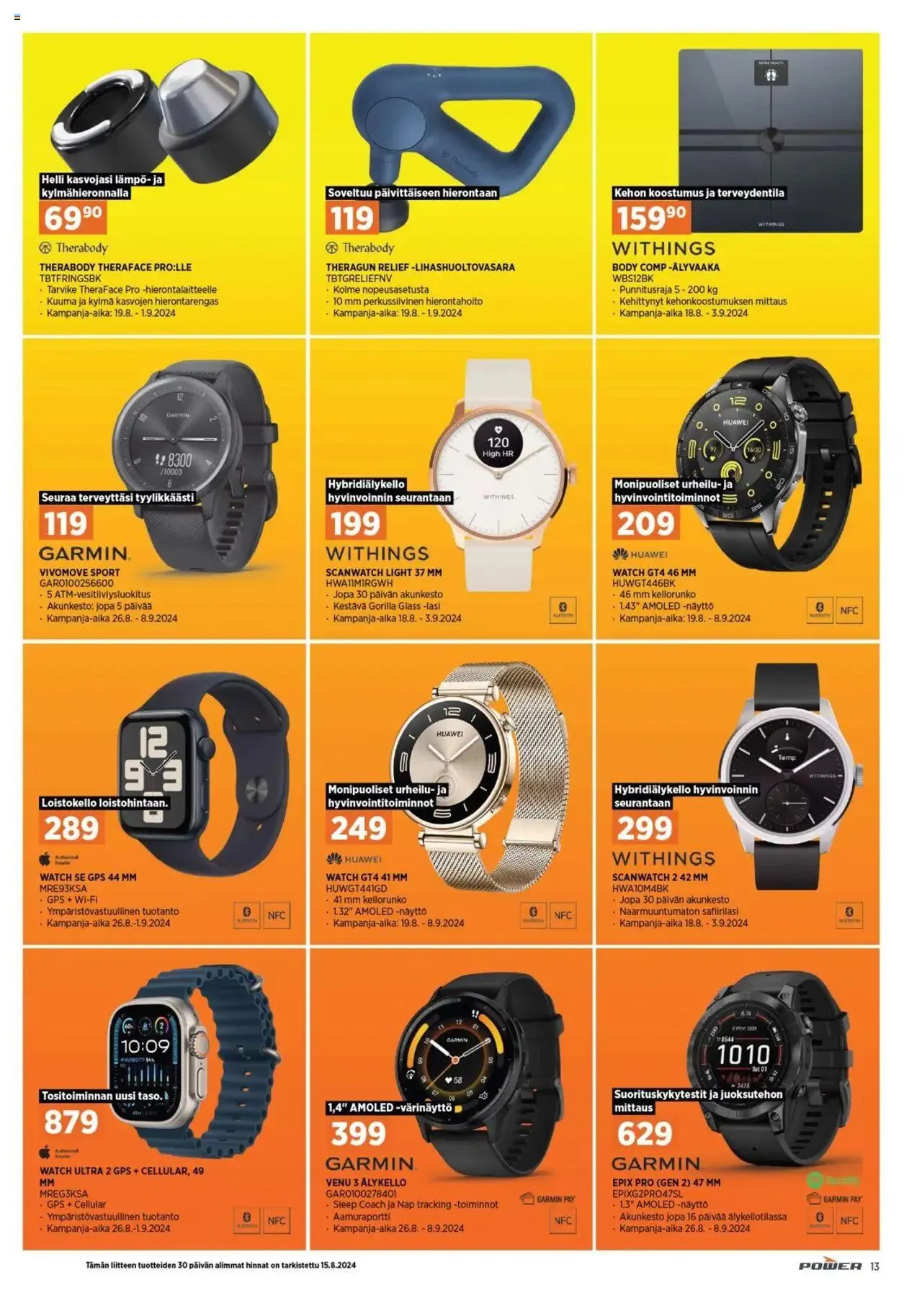 Power tarjoukset voimassa alkaen 26. elokuuta - 1. syyskuuta 2024 - Tarjouslehti sivu 28