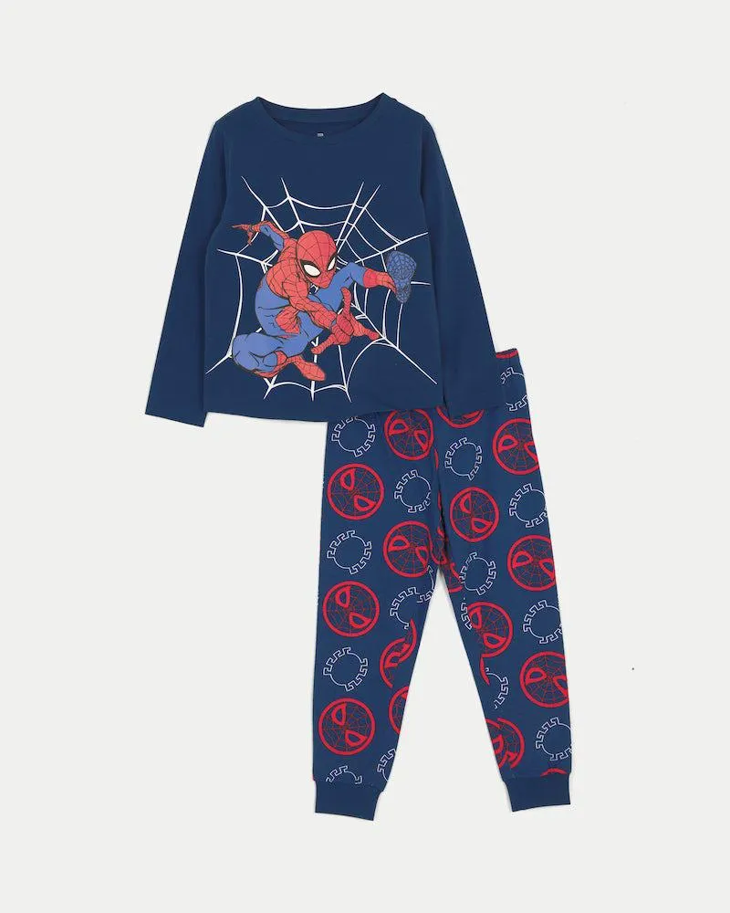 Kaksiosainen Spiderman -pyjama