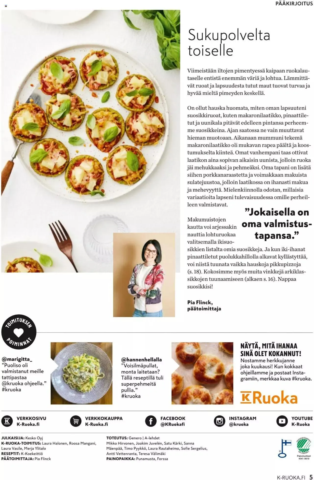 K-Citymarket - K-Ruoka voimassa alkaen 4. lokakuuta - 31. lokakuuta 2023 - Tarjouslehti sivu 5