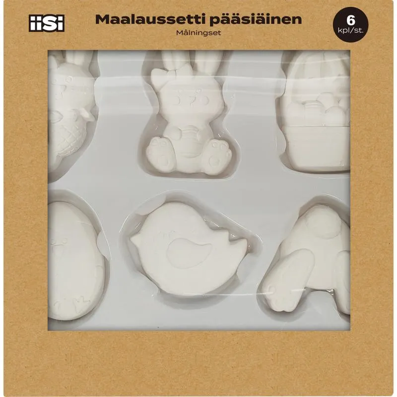 Maalaussetti Iisi 6 osaa pääsiäinen