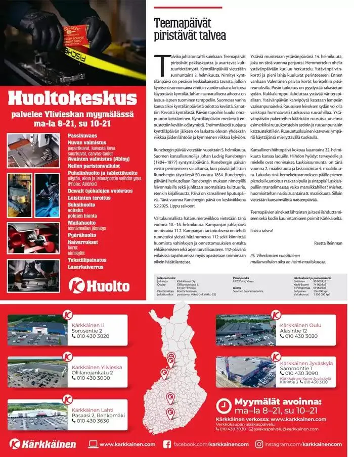 Eksklusiivisia diilejä ja löytöjä voimassa alkaen 22. tammikuuta - 5. helmikuuta 2025 - Tarjouslehti sivu 2