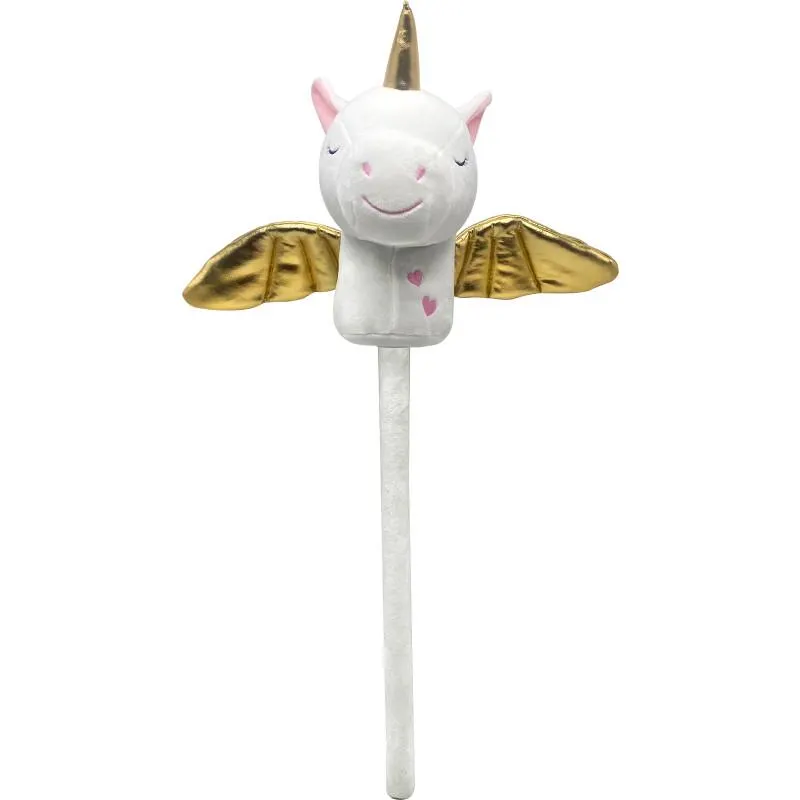 Keppihevonen Miny yksisarvinen valkoinen