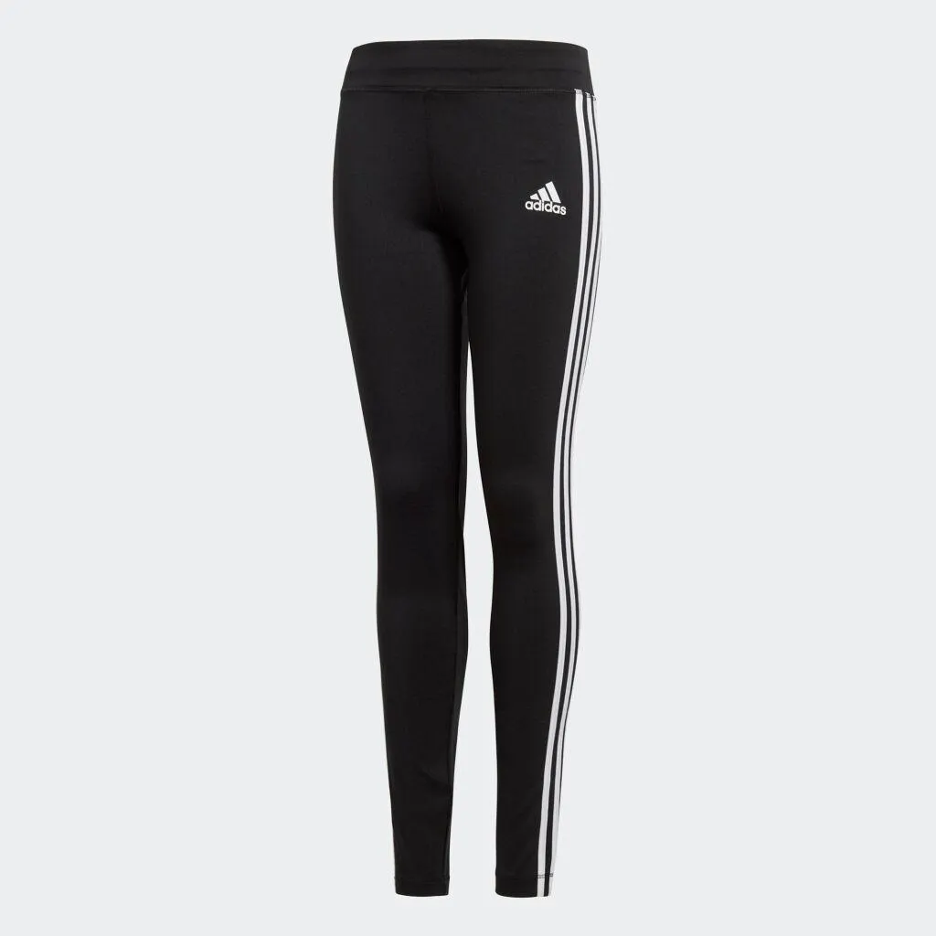 adidas D2M G 3 Stripes Tight - tyttöjen pitkät trikoot