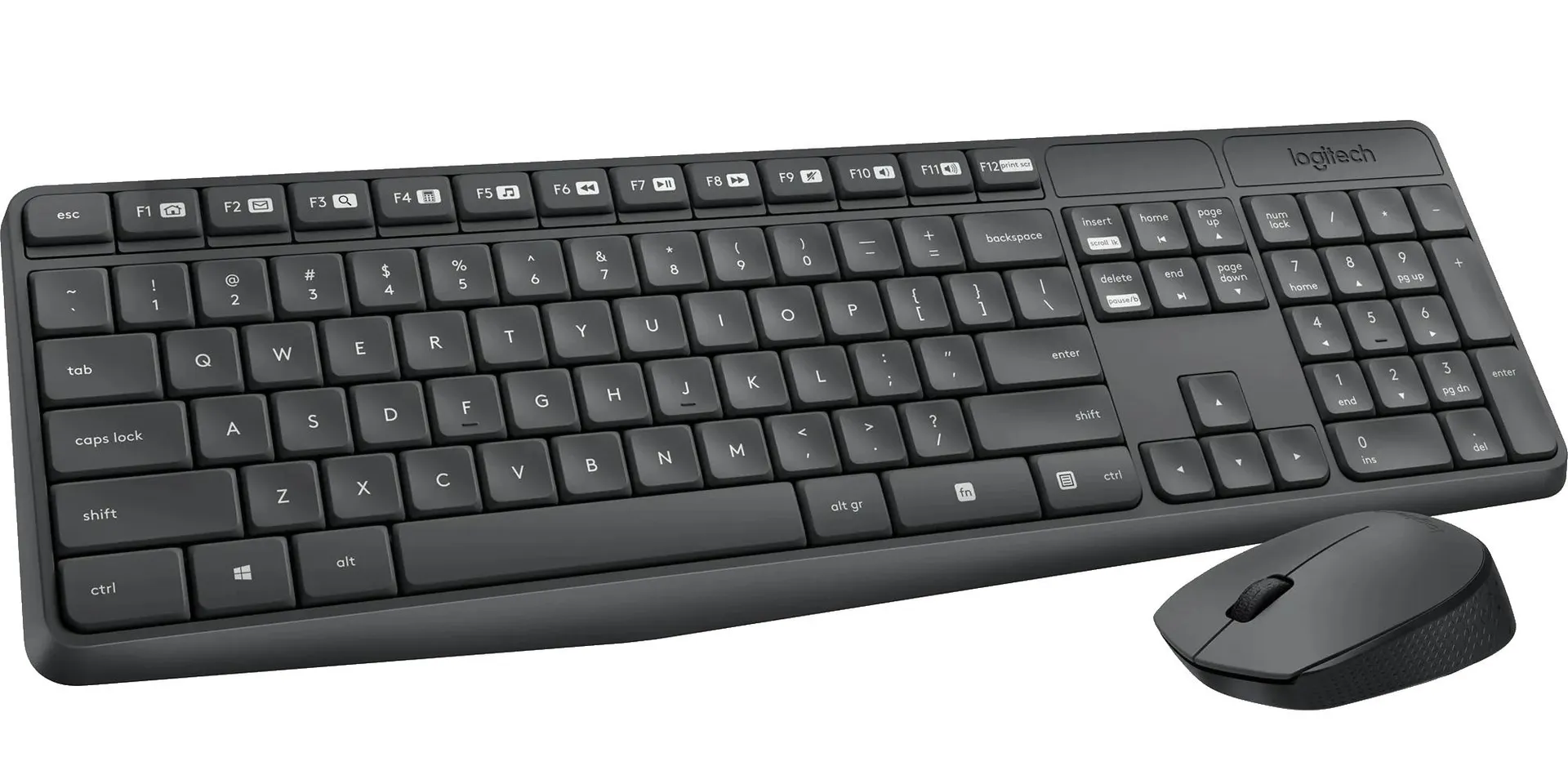 LOGITECH MK235 Langaton Näppäimistö ja Hiiri (Nordic)