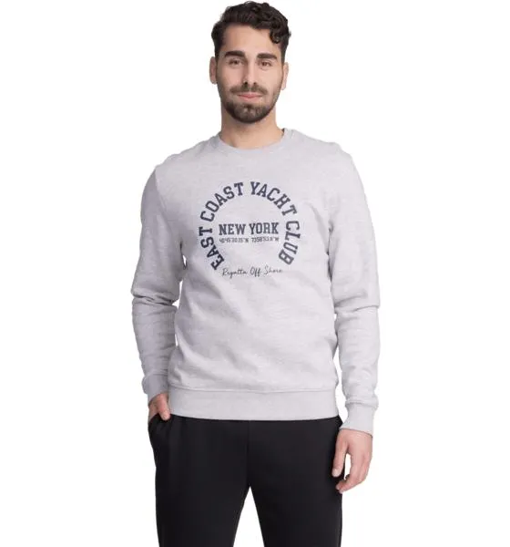 crew printed sweatshirt m