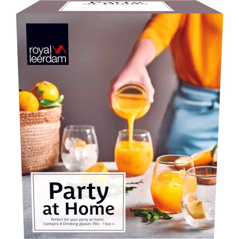 Juomalasi Royal Leerdam 8 kpl 39 cl Party at Home