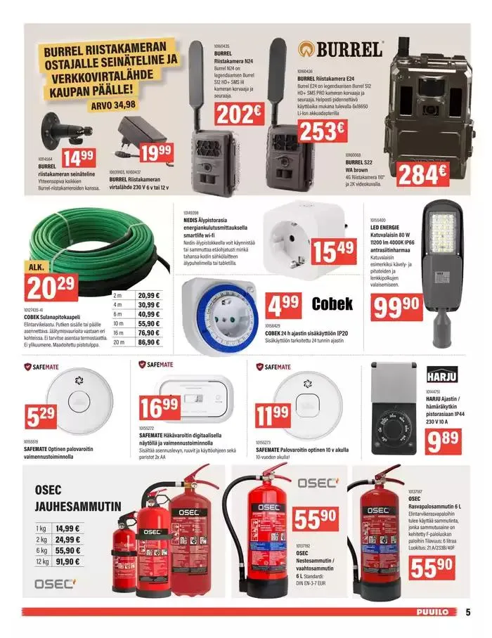 Puuiloa kaikkeen arkeen voimassa alkaen 14. lokakuuta - 28. lokakuuta 2024 - Tarjouslehti sivu 11