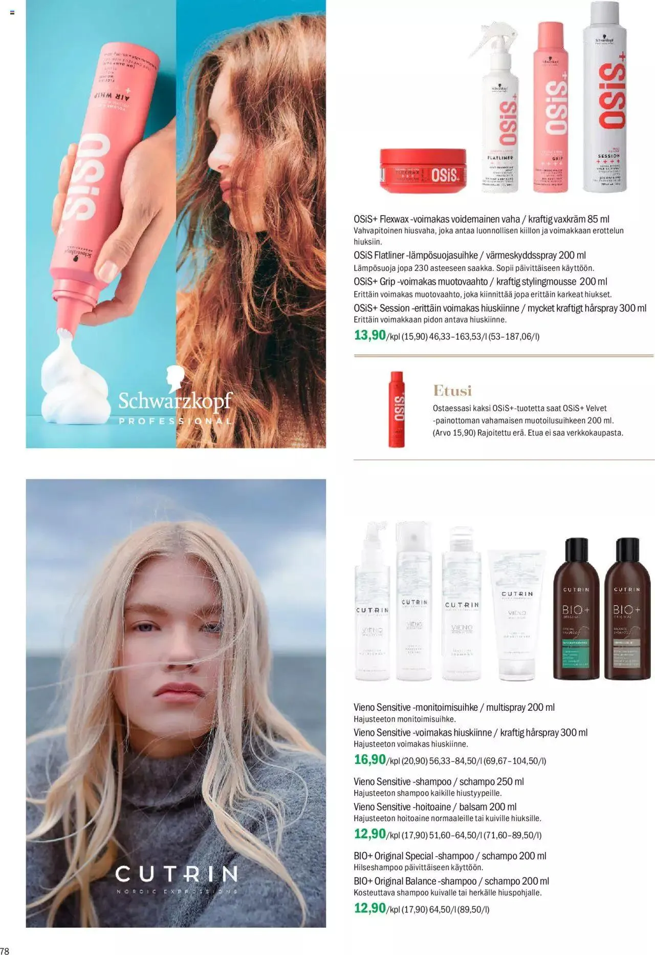 Sokos tarjoukset voimassa alkaen 4. syyskuuta - 8. lokakuuta 2023 - Tarjouslehti sivu 78