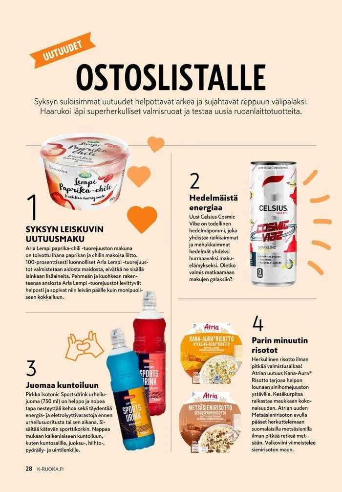K-Ruoka 9/2024 voimassa alkaen 19. syyskuuta - 3. lokakuuta 2024 - Tarjouslehti sivu 20