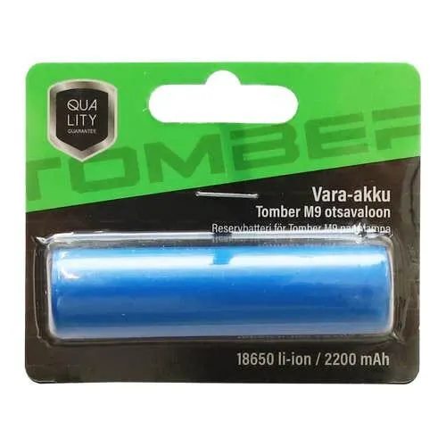 Tomber M9 otsavalon vara-akku