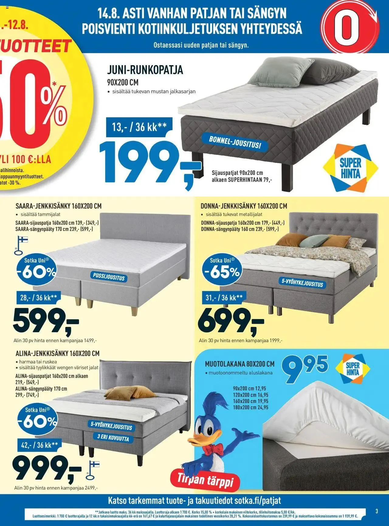 Sotka tarjoukset voimassa alkaen 1. elokuuta - 31. joulukuuta 2024 - Tarjouslehti sivu 3