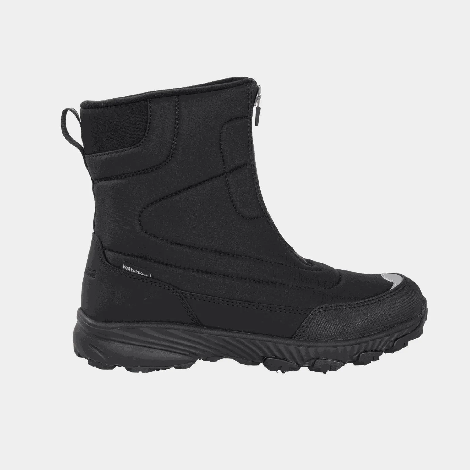 Isgrenda Spike Shoe Mid WP, naisten nastakengät - Musta