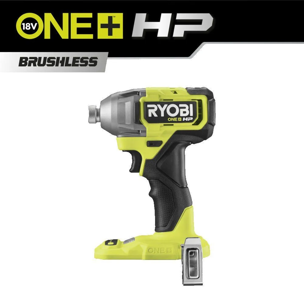 Ryobi ONE+ HP hiiliharjaton iskevä akkuruuvinväännin RID18X-0 runko