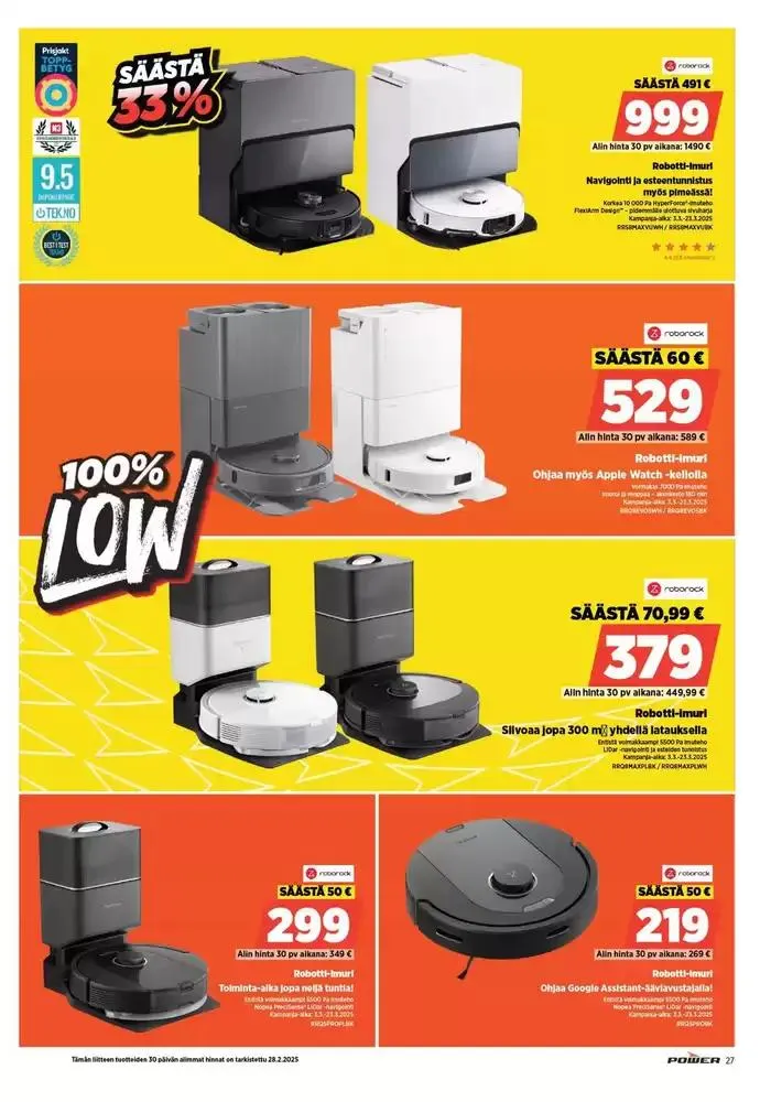Power tarjoukset voimassa alkaen 30. joulukuuta - 16. maaliskuuta 2025 - Tarjouslehti sivu 31
