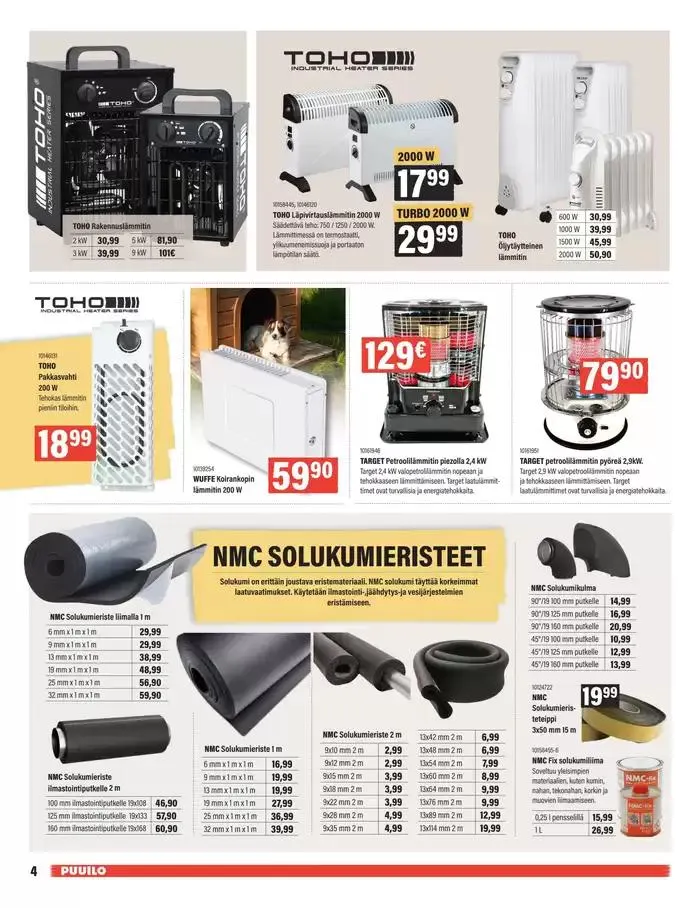 Puuiloa kaikkeen arkeen voimassa alkaen 14. lokakuuta - 28. lokakuuta 2024 - Tarjouslehti sivu 10