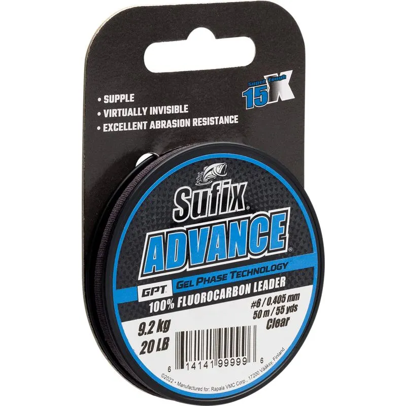 Siima Sufix Fluorocarbon Advance Clear, 50 m
