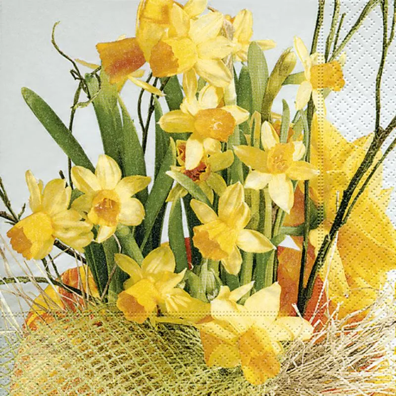 Lautasliina Kotikulta 24 x 24 cm pääsiäinen