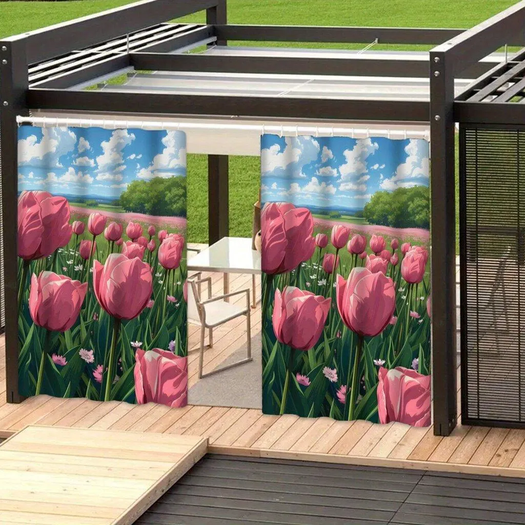 Vesitiivis Tulppaani Näköestesermi Ulkokäyttöön Pickify, 180*213cm/71*84col.【1vnt】