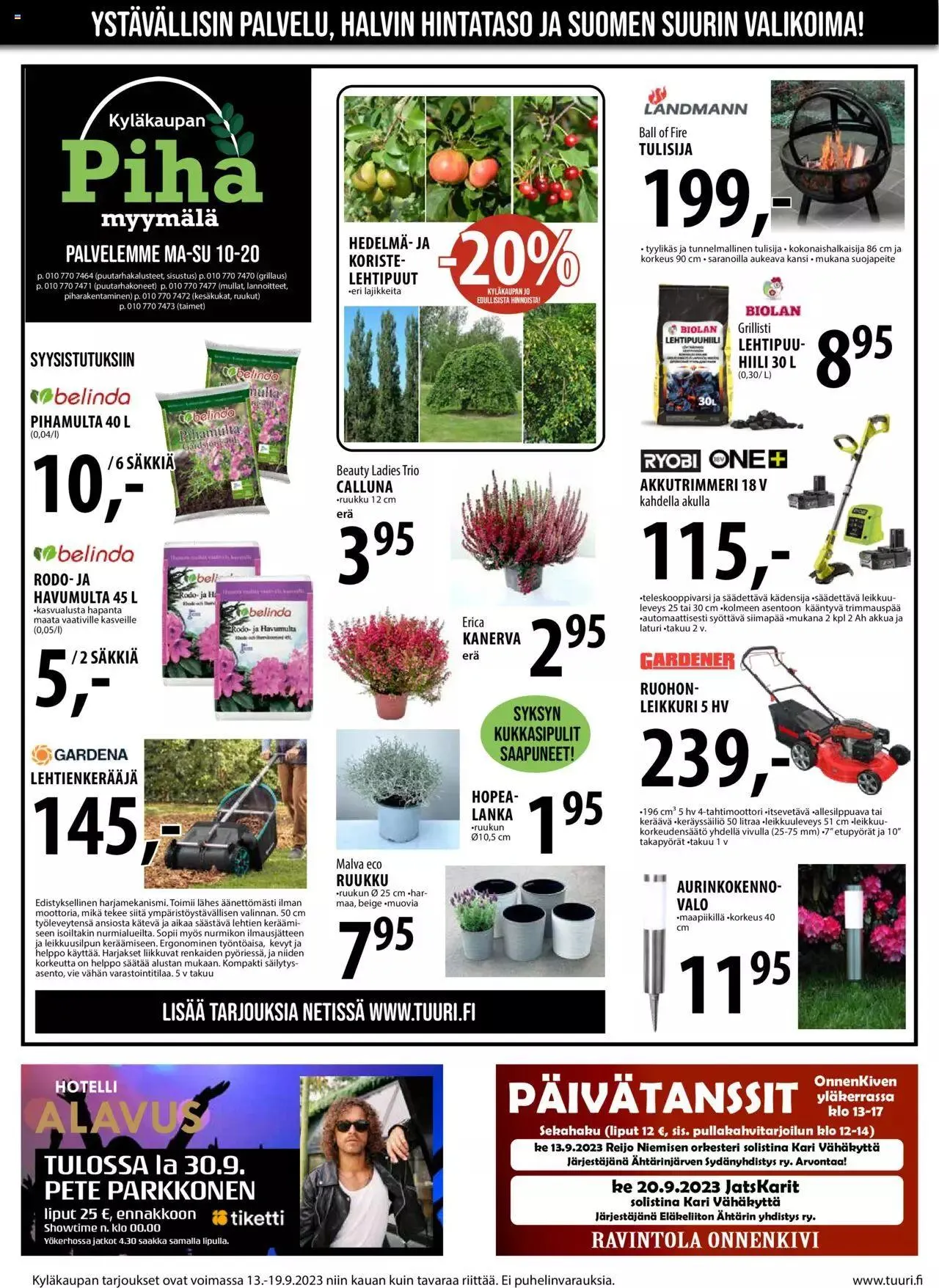 Tuuri tarjoukset voimassa alkaen 13. syyskuuta - 17. syyskuuta 2023 - Tarjouslehti sivu 5