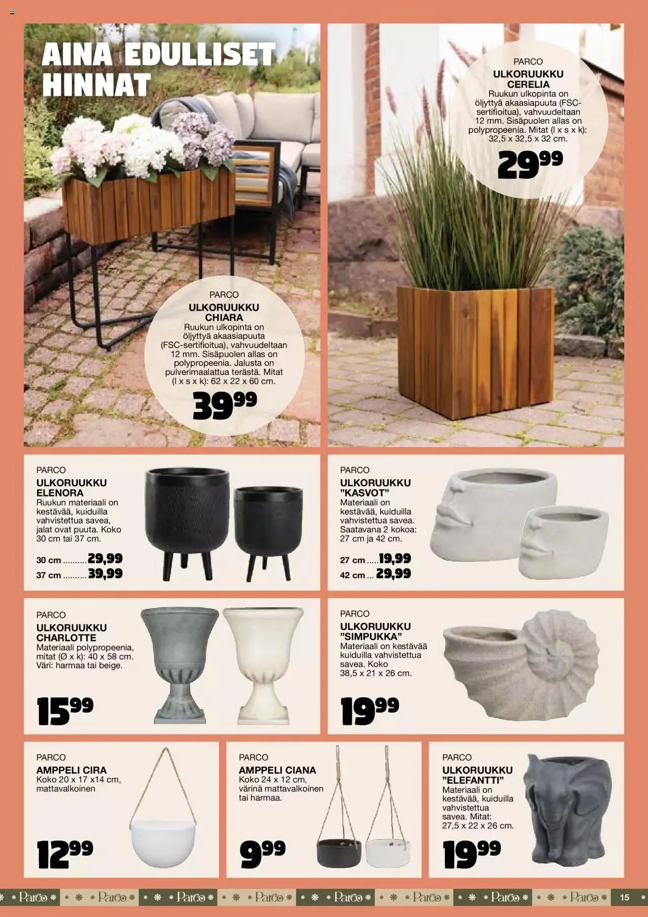 Tokmanni - Kesä 2024 voimassa alkaen 1. huhtikuuta - 31. joulukuuta 2024 - Tarjouslehti sivu 15